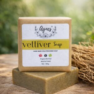 vetiver soap pack of 4