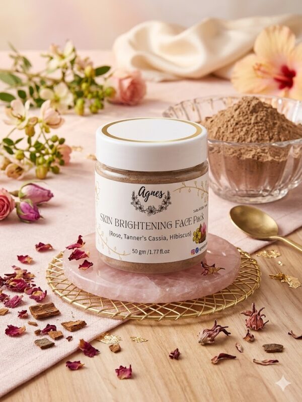 Skin brightening facepack