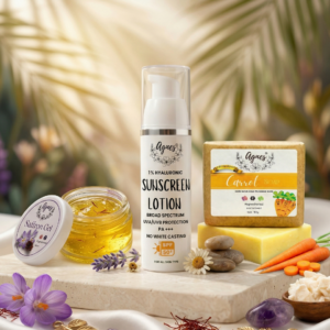 agnes glow & nourish trio – dry skin combo