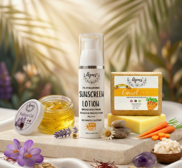 agnes glow & nourish trio – dry skin combo