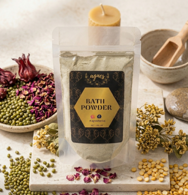 agnes baby bath powder — from babies to adults 250g
