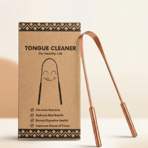 agnes pure copper tongue scraper